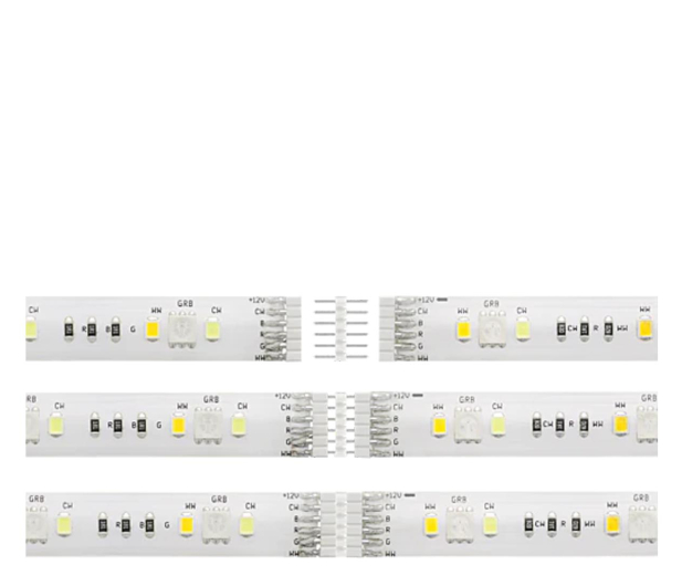 Deltaco SMART H LED strip extens 1m RGB 2700K6500K 6pin fits SHLS3M - 1308506 - zdjęcie 3